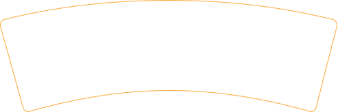 2.2693" x 6.8345" Curved Special Shape specialty food label.