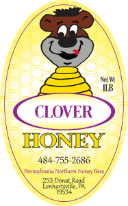 clover-honey-label