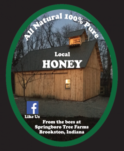 beekeepers honey label indiana