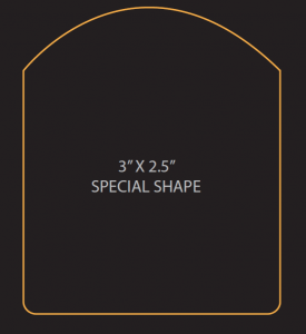 3.0 x 2.5 Special Shape Labels